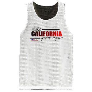 Make California Great Again Mesh Reversible Basketball Jersey Tank