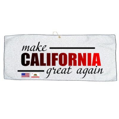 Make California Great Again Large Microfiber Waffle Golf Towel