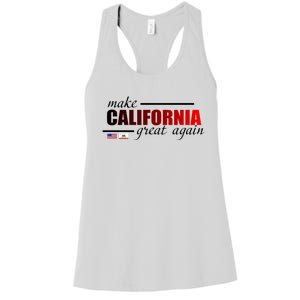 Make California Great Again Women's Racerback Tank