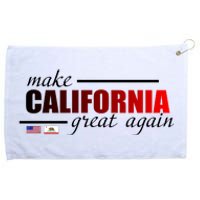 Make California Great Again Grommeted Golf Towel