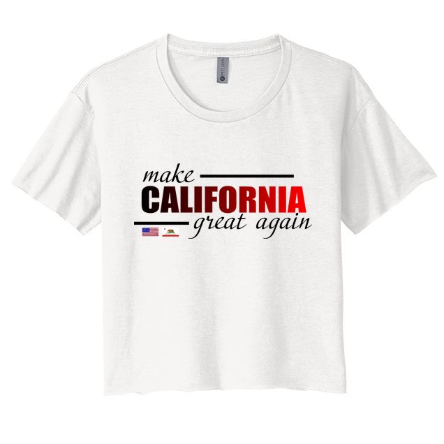 Make California Great Again Crop Top