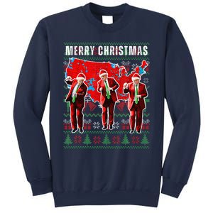 Make Christmas Great Again Trump Pajamas Ugly (5) Sweatshirt