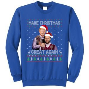 Make Christmas Great Again Funny Trump Vance Xmas Pajamas Gift Sweatshirt