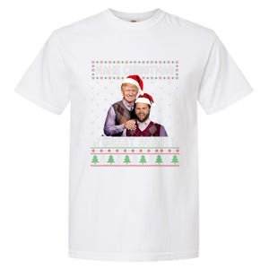 Make Christmas Great Again Funny Trump Vance Xmas Pajamas Gift Garment-Dyed Heavyweight T-Shirt