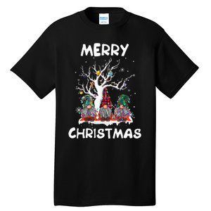 Merry Christmas Gnomes Funny Xmas Family Tall T-Shirt