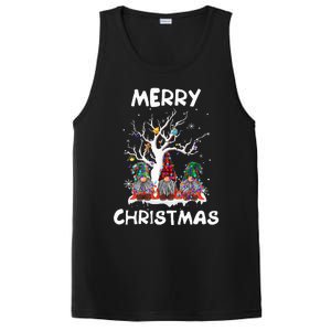 Merry Christmas Gnomes Funny Xmas Family PosiCharge Competitor Tank