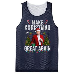 Make Christmas Great Again Mesh Reversible Basketball Jersey Tank