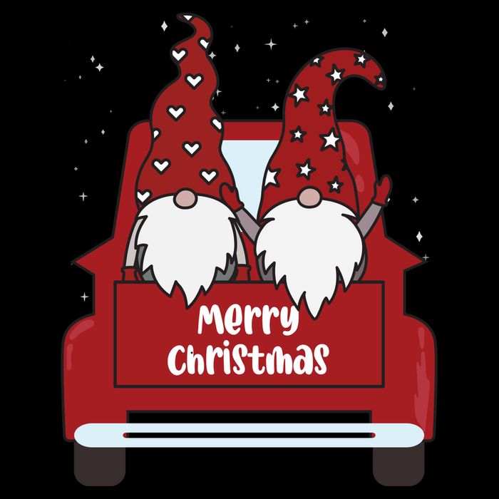 Merry Christmas Gnome Holiday Cute 16 in Basic Backpack