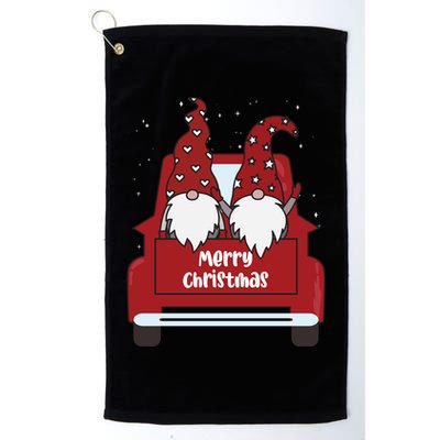 Merry Christmas Gnome Holiday Cute Golf Towel