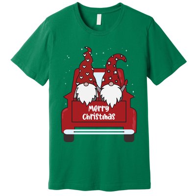 Merry Christmas Gnome Holiday Cute Premium T-Shirt