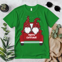 Merry Christmas Gnome Holiday Cute Premium T-Shirt