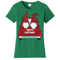 Merry Christmas Gnome Holiday Cute Women's T-Shirt