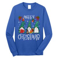 Merry Christmas Gnome Family Light Christmas Gift Long Sleeve Shirt