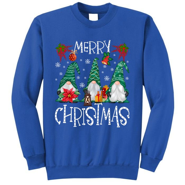 Merry Christmas Gnome Family Light Christmas Gift Sweatshirt