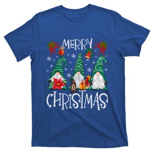 Merry Christmas Gnome Family Light Christmas Gift T-Shirt