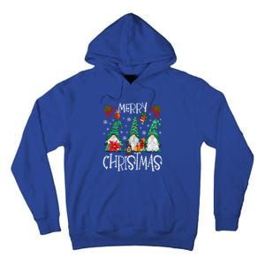 Merry Christmas Gnome Family Light Christmas Gift Tall Hoodie