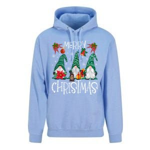 Merry Christmas Gnome Family Light Christmas Gift Unisex Surf Hoodie