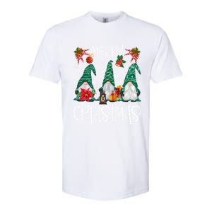 Merry Christmas Gnome Family Light Christmas Gift Softstyle CVC T-Shirt