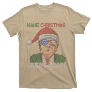 Make Christmas Great Again Funny Trump Ugly Christmas T-Shirt