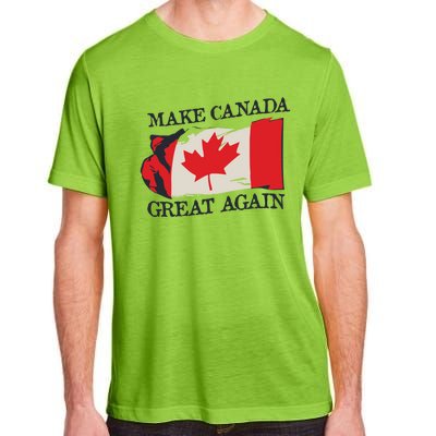 Make Canada Great Again Design Funny Canadian Flag Mcga Meaningful Gift Adult ChromaSoft Performance T-Shirt