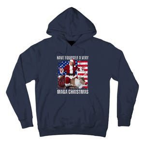 Make Christmas Great Again Trump Pajamas Ugly Tall Hoodie