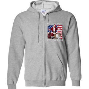 Make Christmas Great Again Trump Pajamas Ugly Full Zip Hoodie