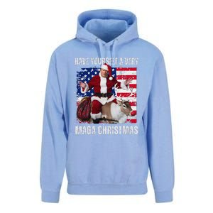 Make Christmas Great Again Trump Pajamas Ugly Unisex Surf Hoodie