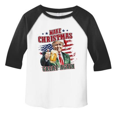 Make Christmas Great Again Trump Dancing Funny Xmas Ugly Toddler Fine Jersey T-Shirt