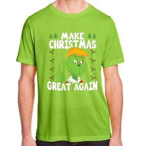 Make Christmas Great Again Donald Trump Xmas Funny Gift Adult ChromaSoft Performance T-Shirt