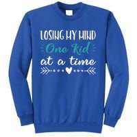 Mom Cute Gift Sayings Funny Losing Mind Mothers Day Gift Tall Sweatshirt