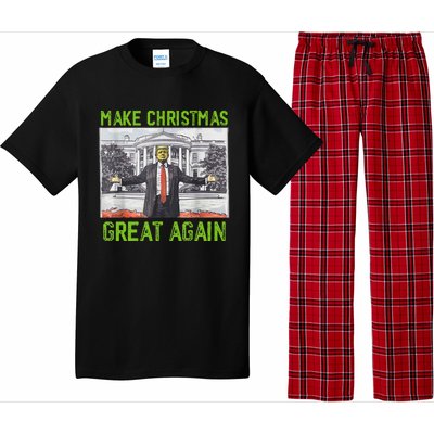 Make Christmas Great Again Trump Pajama Set