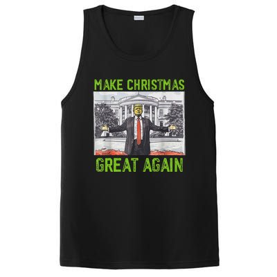 Make Christmas Great Again Trump PosiCharge Competitor Tank