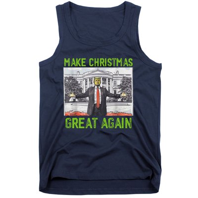 Make Christmas Great Again Trump Tank Top