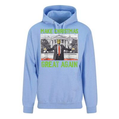 Make Christmas Great Again Trump Unisex Surf Hoodie