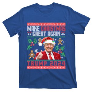 Make Christmas Great Again Santa Trump Ugly Gift T-Shirt