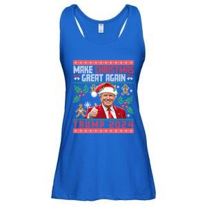 Make Christmas Great Again Santa Trump Ugly Gift Ladies Essential Flowy Tank