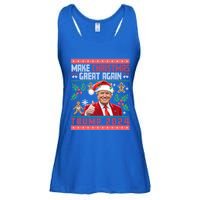 Make Christmas Great Again Santa Trump Ugly Gift Ladies Essential Flowy Tank