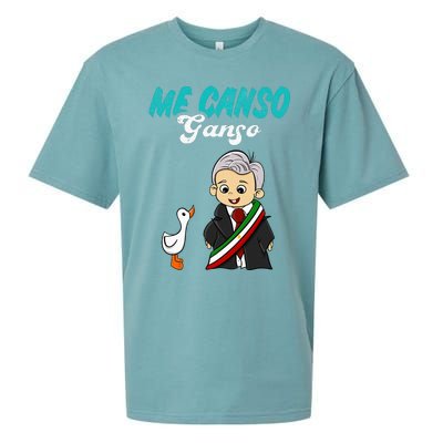 Me Canso Ganso Baby Amlo Cute Lopez Obrador Mexico Sueded Cloud Jersey T-Shirt