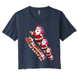 Merry Christmas Generation Women's Crop Top Tee