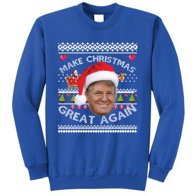 Make Christmas Great Again Trump Ugly Christmas Xmas Gift Sweatshirt