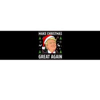 Make Christmas Great Again Trump Ugly Christmas Bumper Sticker