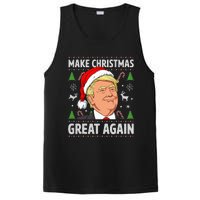 Make Christmas Great Again Trump Ugly Christmas PosiCharge Competitor Tank