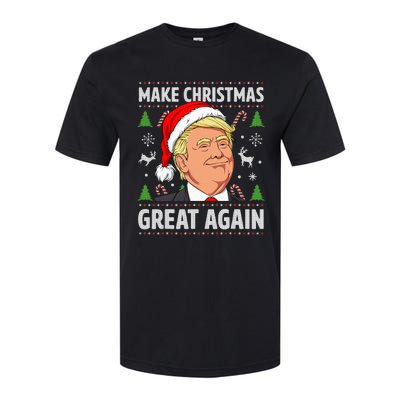 Make Christmas Great Again Trump Ugly Christmas Softstyle CVC T-Shirt