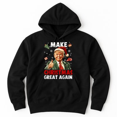 Make Christmas Great Again Funny Christmas Pajamas Hoodie