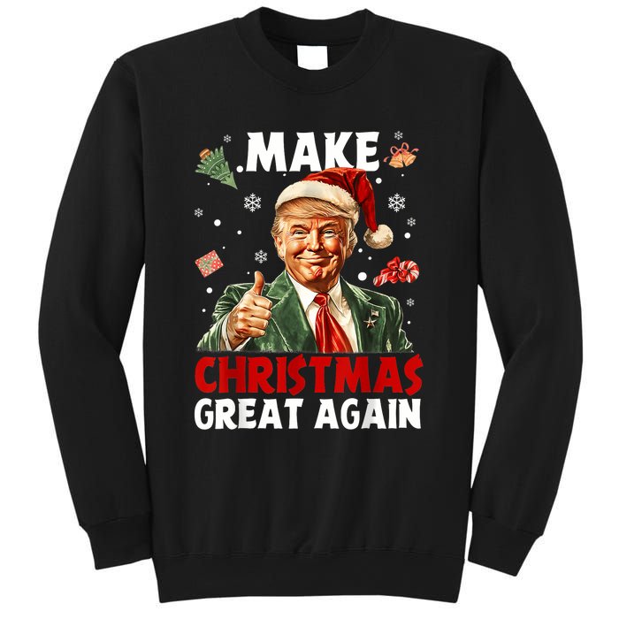 Make Christmas Great Again Funny Christmas Pajamas Sweatshirt