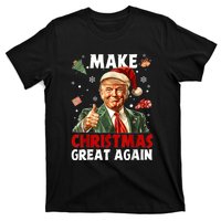 Make Christmas Great Again Funny Christmas Pajamas T-Shirt