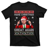 Make Christmas Great Again Ugly Xmas Funny Trump T-Shirt