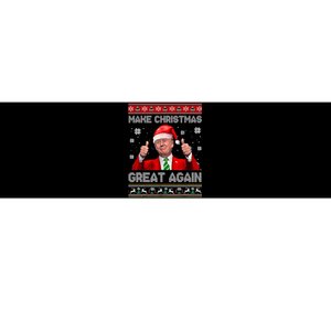 Make Christmas Great Again Ugly Xmas Funny Trump Bumper Sticker