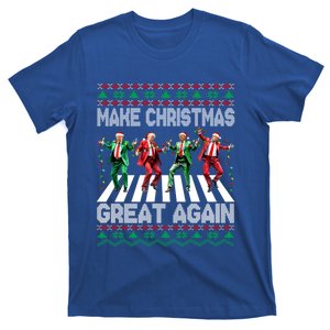 Make Christmas Great Again Ugly Trump Dance Santa Funny Gift T-Shirt