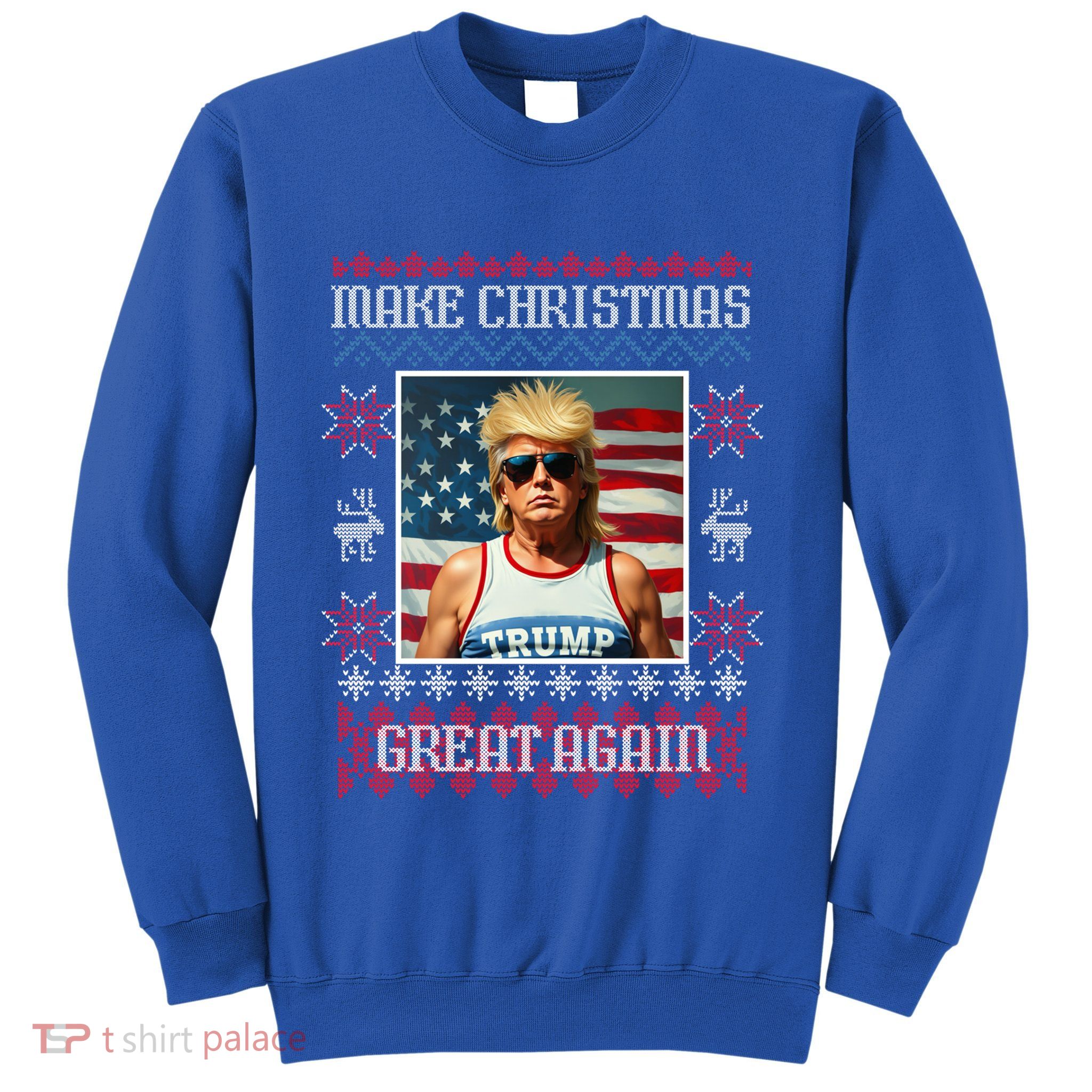 Make Christmas Great Again Trump Christmas Gift Sweatshirt